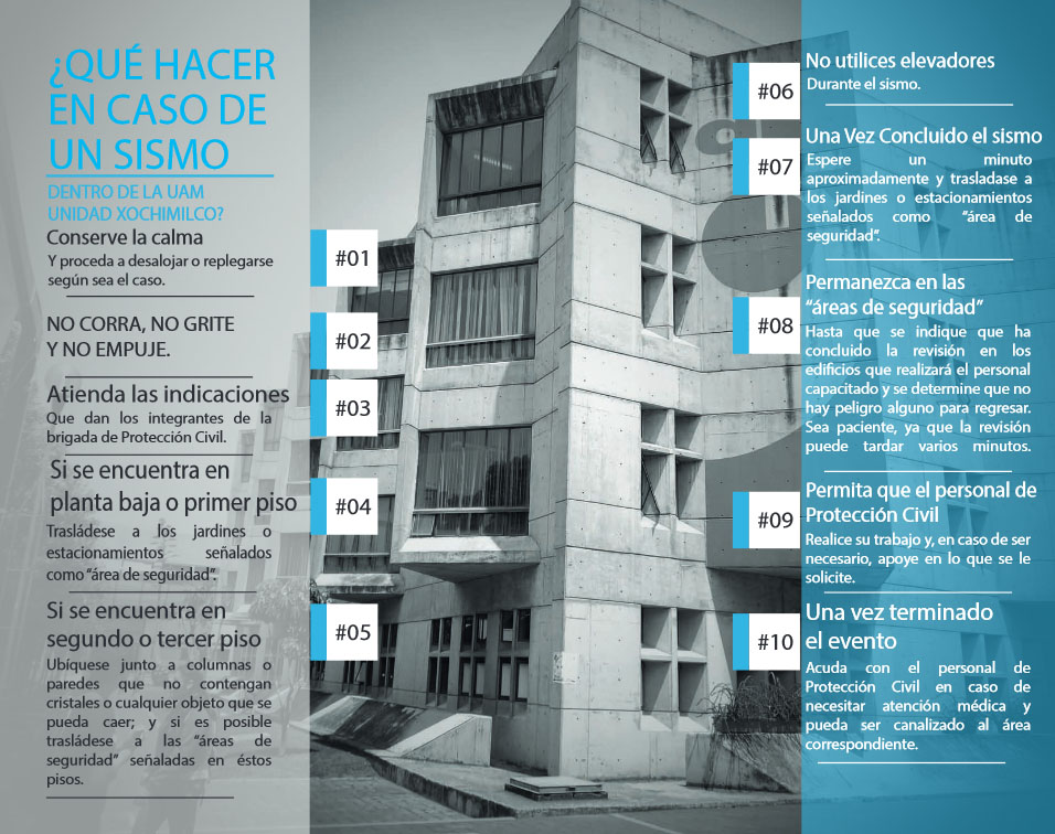 Que hacer en caso de un sismo