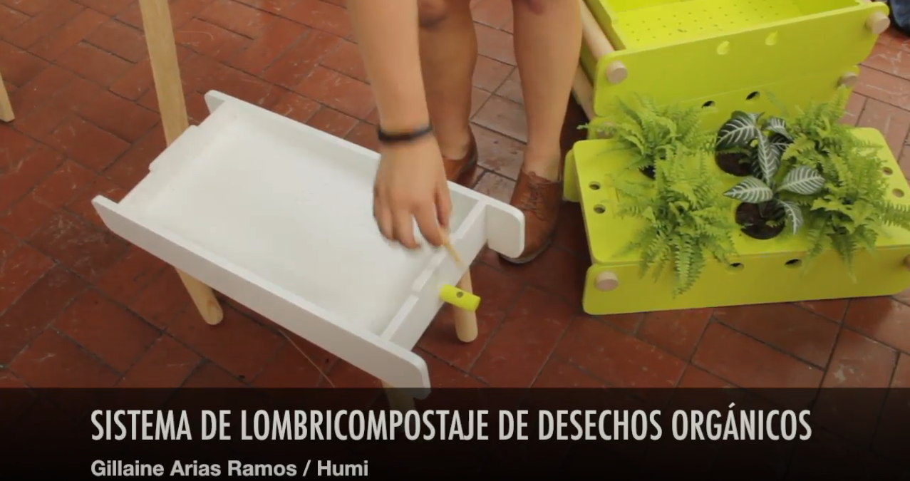 Sistema de lombricompostaje