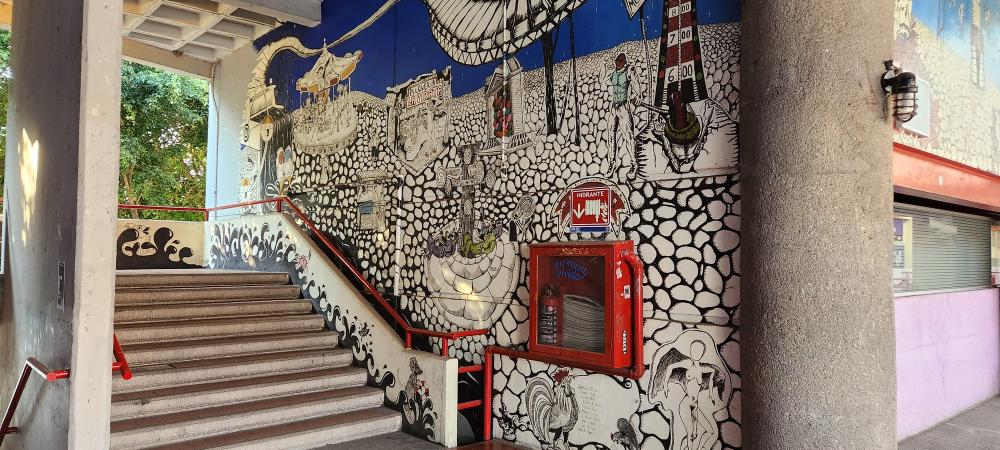 Mural segundo Piso
