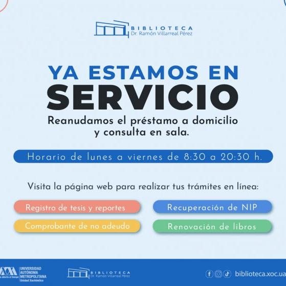 Se reactiva biblioteca